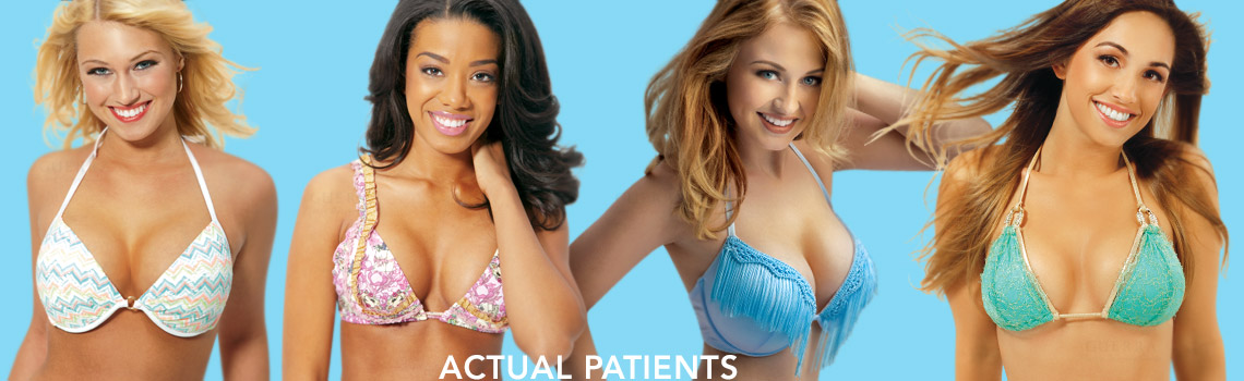 Actual patients in bikinis